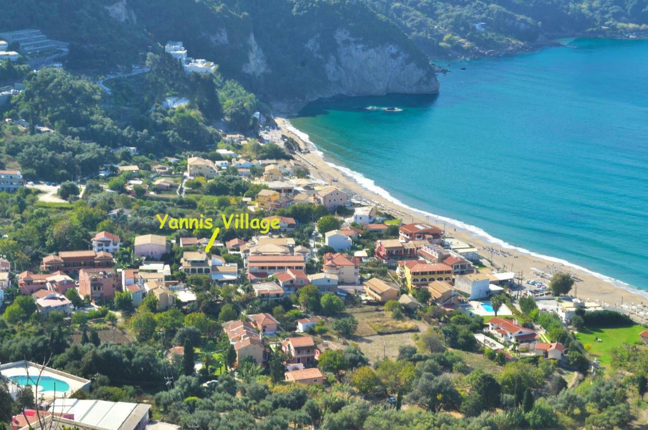 Holiday Studio Apartments Yannis On Agios Gordios Beach In Corfu Экстерьер фото